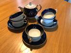 blauw Hutschenreuther theeservies, Ophalen, Gebruikt, Overige stijlen, Kop(pen) en/of Schotel(s)