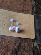 Hello Kitty Oorbellen - Nieuw!, Overige materialen, Wit, Nieuw, Ophalen of Verzenden