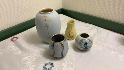 Zenith, gouda, brocante, vaasjes, Antiek en Kunst, Antiek | Keramiek en Aardewerk, Ophalen of Verzenden