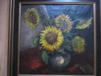 zonnebloem schilderij, Antiek en Kunst, Kunst | Schilderijen | Klassiek, Ophalen