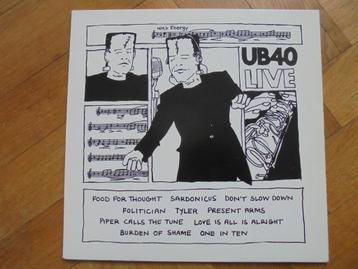 Reggae vinyl retro UB40 Live 1982 (LP222)	 beschikbaar voor biedingen