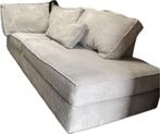 Ribstof loungebank– 2,48m breed – afneembare hoezen, Ophalen, Zo goed als nieuw