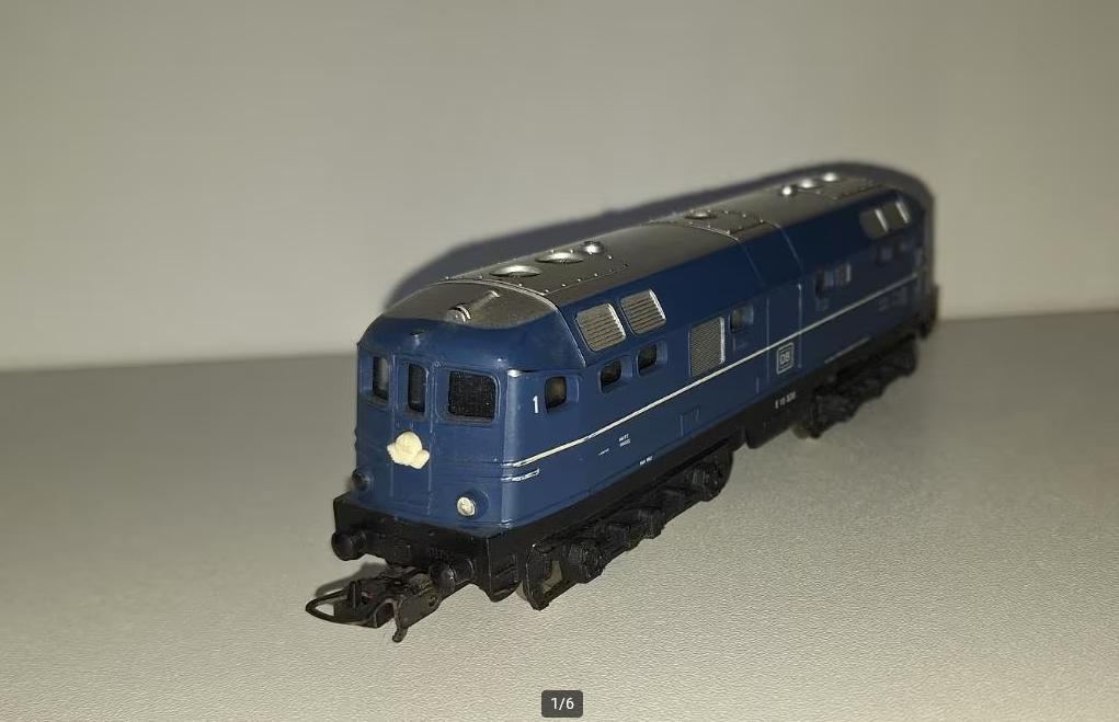 Lima H0 - Analoge DC dieselloc E10 van de DB, Gebruikt, Ophalen of Verzenden, Lima, Gelijkstroom