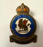 WW2 RAF Badge 3 Fighter Squadron zilver, Ophalen of Verzenden