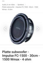 Subwoofer, Ophalen of Verzenden, Zo goed als nieuw