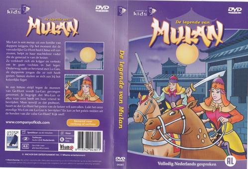 De Legende Van Mulan Volledig Nederlands Gesproken, Cd's en Dvd's, Dvd's | Tekenfilms en Animatie, Zo goed als nieuw, Tekenfilm