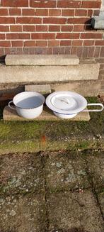 Po en ondersteek, Antiek en Kunst, Antiek | Emaille, Ophalen