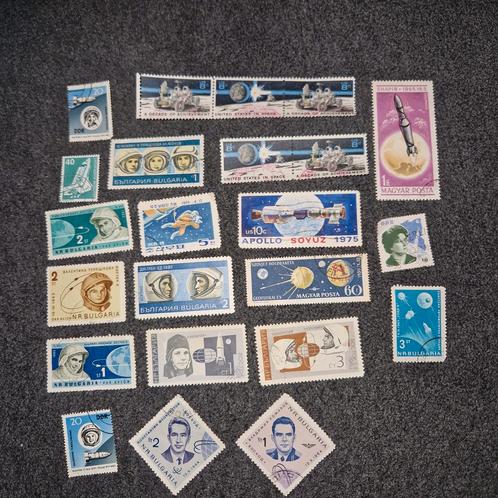 Ruimtevaart  postzegels - diverse landen, Postzegels en Munten, Postzegels | Thematische zegels, Postfris, Overige thema's, Ophalen of Verzenden