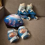 Frozen II Skates 27-30 met helm en bescherming, Ophalen, Verstelbaar, Gebruikt, Kinderen