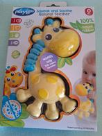 Playgro bijtspeeltje giraffe met geluidje (piep), Kinderen en Baby's, Speelgoed | Babyspeelgoed, Ophalen of Verzenden, Zo goed als nieuw