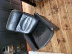 Italiaanse design fauteuil relax, Huis en Inrichting, Ophalen, Minder dan 75 cm, Leer, Landelijk