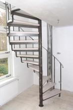 Spiltrap wenteltrap, Doe-het-zelf en Verbouw, Ladders en Trappen, Ophalen, Gebruikt, 2 tot 4 meter
