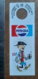 Sticker - Pepsi Cola - Lucky Luke - Billy the Kid, Zo goed als nieuw, Strip of Tekenfilm, Verzenden