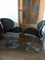 2 Wilkhahn O-Line swivel chairs stoel design vintage chroom, Huis en Inrichting, Stoelen, Zwart, Ophalen of Verzenden, Nvt, Nvt