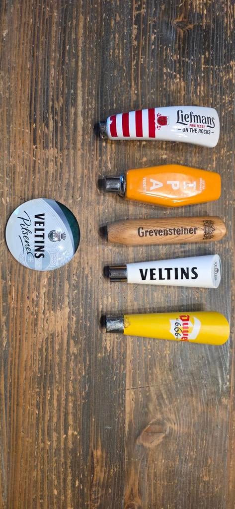 Bier tap lens en hendels., Ophalen of Verzenden