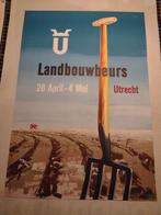 Lamdbouw beurs Utrecht., Ophalen of Verzenden, Gebruikt, Deurposter of groter, Rechthoekig Staand