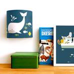 Wandlamp Lamp Kinderlamp Walvis Blauw ANNIdesign, Ophalen of Verzenden, Nieuw, Lamp