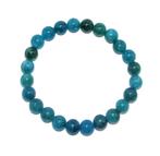 Armband ronde kralen Apatiet kralen 8mm, Ophalen of Verzenden, Mineraal