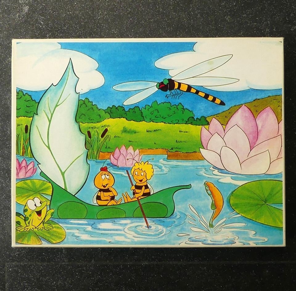 Maja de Bij vintage puzzle puzzel Apollo Film 1977 Maya, Ophalen of Verzenden, Gebruikt, Tv, Overige typen