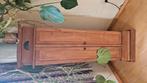 Teak houten cd/dvd kast, Ophalen, Gebruikt