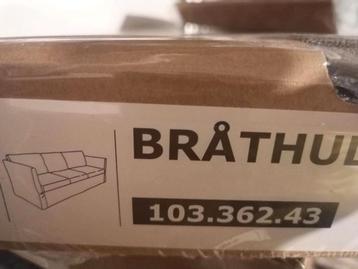 Nieuwe hoes BRATHULT 3-zits slaapbank BORRED grijusgroen beschikbaar voor biedingen