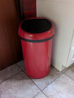 Brabantia rode prullenbak, Huis en Inrichting, Woonaccessoires | Prullenbakken, Ophalen