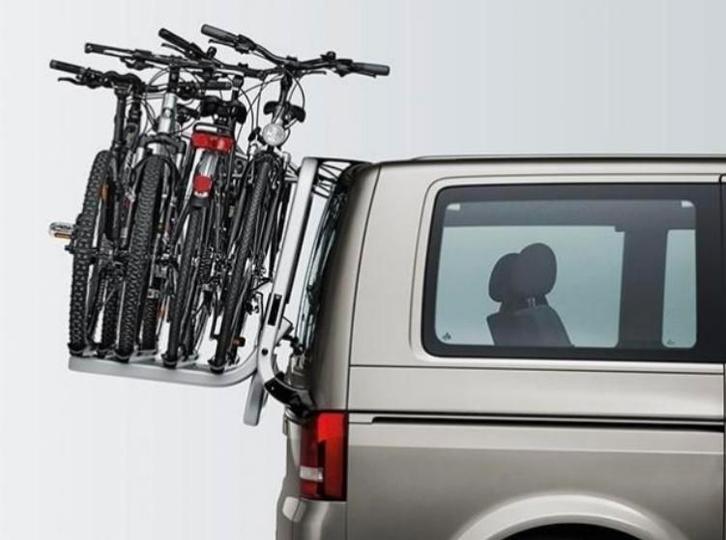 Volkswagen T6 Fietsendrager Achterklep, Auto diversen, Fietsendragers, Zo goed als nieuw, Achterklepdrager, 3 fietsen of meer