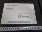 sticker Winschoten International Trade Service, Ophalen, Zo goed als nieuw