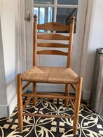 6 stuks eetkamer stoelen hout, Vijf, Zes of meer stoelen, Gebruikt, Bruin, Hout