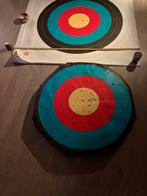 Blazoen / Doelen pijl en boogschieten/ hooivork werpen, Sport en Fitness, Handboogschieten, Ophalen, Zo goed als nieuw, Doelwit