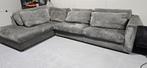 Goosens Hoekbank Grijs - Ruime Bank met Losse Kussens, Ophalen of Verzenden