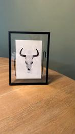 Stijlvol fotolijstje met metalen frame, Ophalen of Verzenden, Zo goed als nieuw, Metaal of Aluminium, Minder dan 50 cm