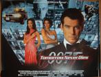 POSTER - JAMES BOND - TOMORROW NEVER DIES 76X102cm #st001, Rechthoekig Liggend, Ophalen of Verzenden, A1 t/m A3, Film en Tv