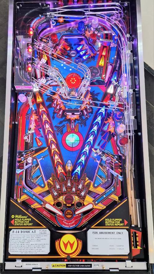 Tomcat F-14 - Williams / Pinball - flipperkast - flipper, Verzamelen, Automaten | Flipperkasten, Zo goed als nieuw, Williams, Ophalen of Verzenden