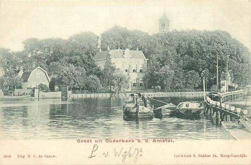 (701-254-037) Ouderkerk ad Amstel, Verzamelen, Ansichtkaarten | Nederland, Noord-Holland, Ophalen of Verzenden