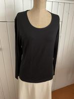 Zwarte top 46 LES AMIES, Ophalen of Verzenden, Zo goed als nieuw, Zwart, Shirt of Top