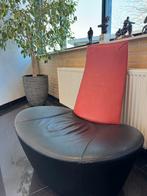 Montis Stoeltjes - Rood & Zwart Leer, Ophalen, Overige materialen, Gebruikt, Minder dan 60 cm
