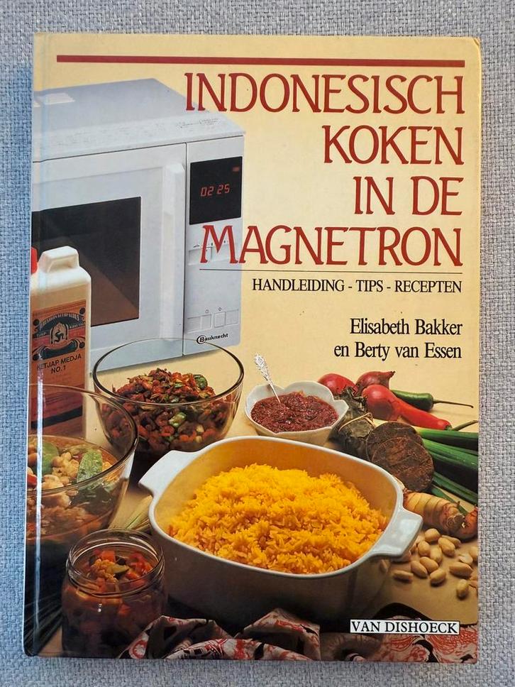 Indonesisch Koken In De Magnetron Handleiding Tips Recepten, Boeken, Kookboeken, Zo goed als nieuw, Azië en Oosters, Vegetarisch