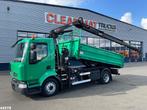 Renault Midlum 300.12 Manual Hiab 8 Tonmeter laadkraan Just, Euro 5, Te koop, 3 stoelen, BTW verrekenbaar