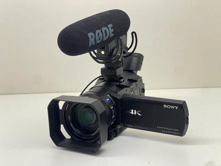 SONY FDR-AX100E Veelzijdige 4K camcorder+extras(zo goed als), Audio, Tv en Foto, Videocamera's Digitaal, Zo goed als nieuw, Camera