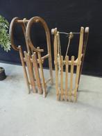 2 stuks antieke slee / sleeën als decoratie of op te knappen, Ophalen