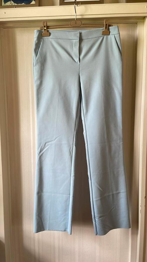 Opruimen: Emme Marella broek mt 42, Katoencombi, licht blauw, Kleding | Dames, Broeken en Pantalons, Nieuw, Maat 42/44 (L), Blauw