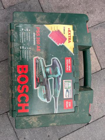 Bosch PSS 250 AE Schuurmachine beschikbaar voor biedingen