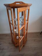 vitrine/thee kastje zeshoekig, Huis en Inrichting, Kasten | Vitrinekasten, Ophalen, Gebruikt, 100 tot 150 cm, 50 tot 100 cm