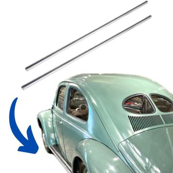 VW T2 Kever Treeplank lijst geribbeld paar 1952 en ouder beschikbaar voor biedingen