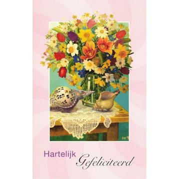Verjaardagskaart Hartelijk Gefeliciteerd bij Superwens! beschikbaar voor biedingen