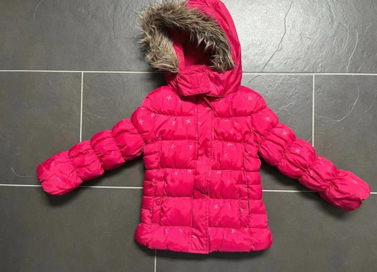 Roze winterjas maat 98, Kinderen en Baby's, Ophalen of Verzenden, Zo goed als nieuw, Meisje, Jas