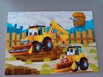 Puzzel kiddy construction 50 stuk 4+, 10 tot 50 stukjes, ., Ophalen of Verzenden, .