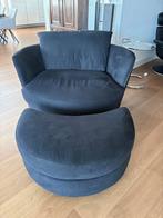 Love seat met poef, Ophalen, 125 tot 150 cm, Tweepersoons, Zo goed als nieuw