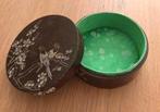 Vintage Chinees Lakdoosje met Vogelmotief, Ophalen of Verzenden